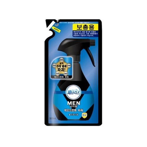 페브리즈 섬유탈취제 리필 쿨아쿠아향 320ml 박스 12개