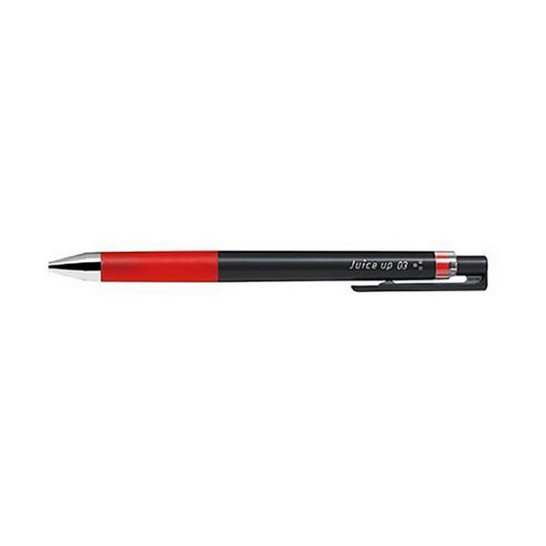 쥬스업 젤잉크 중성펜 0.3mm 레드(길이143mm 9.9g)