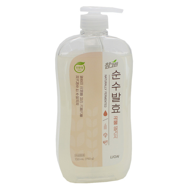 참그린 순수발효 곡물 주방세제 720ml