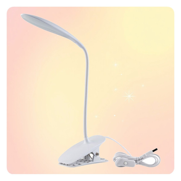 LED조명 집게스탠드 기숙사 USB형 침대 자바라 조명