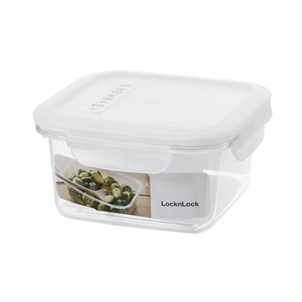 락앤락 테이블탑 정사각밀폐용기 580ml (LBF231)