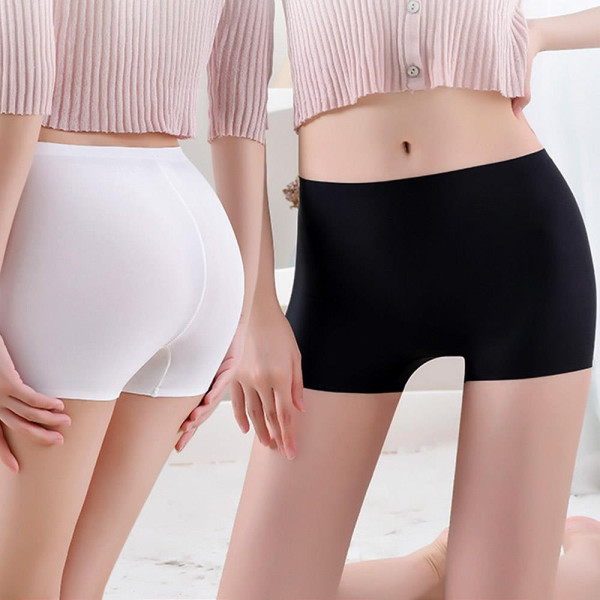 여성용 사각형 노라인 심리스 드로즈 누드팬티 팬티