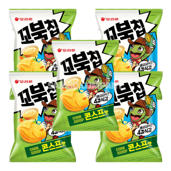 꼬북칩 콘스프맛 80g 5개
