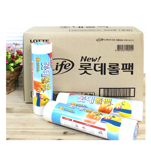 (BOX)롯데롤팩25x35x500매_12개입