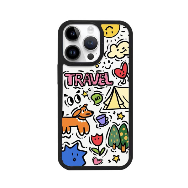 TRAVEL 하트 하드젤리 케이스