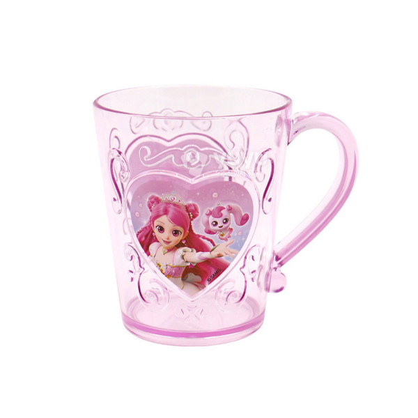프린세스 캐치티니핑 입체 투명컵 300ml