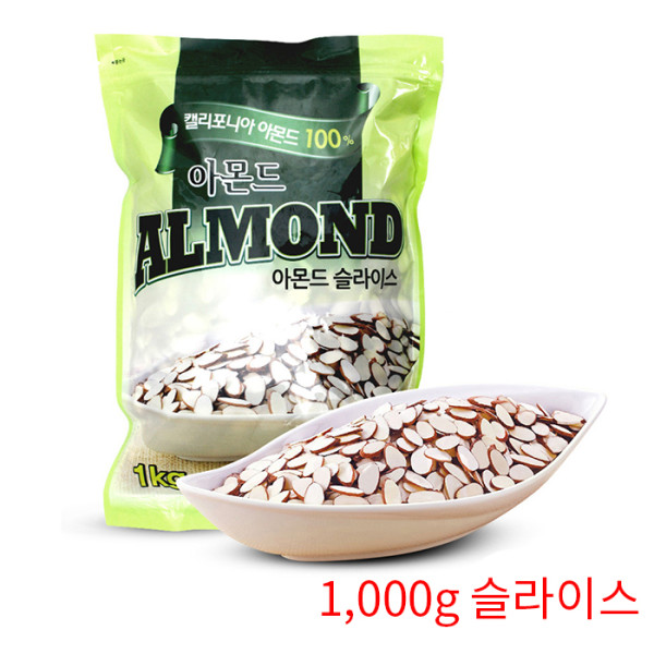 동서식품 미국 아몬드 슬라이스 1000g