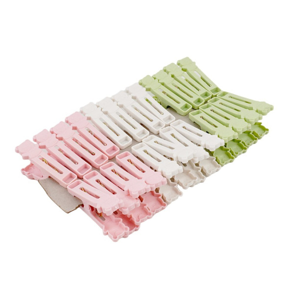애니멀 빨래집게 24P