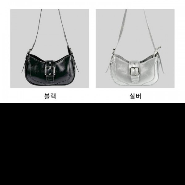 유니크한 여성 패션 코디 호보 크로스백 스타일리쉬 조절가능한 크로스끈 다양한 스타일 착용