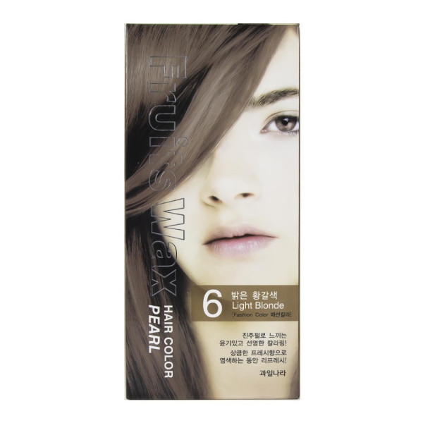 과일나라 6 밝은 황갈색 진주펄 염색약