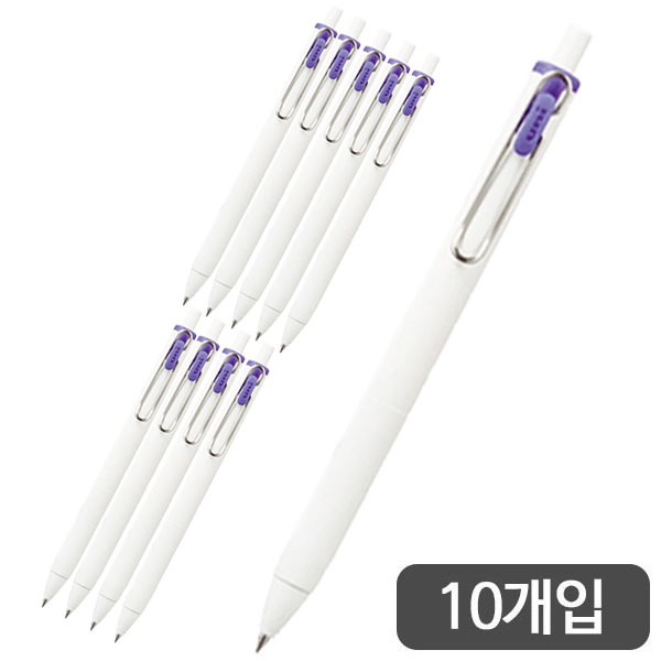 미쯔비시)유니볼one겔펜(UMN-S/0.5mm/블루)-다스(10개입)