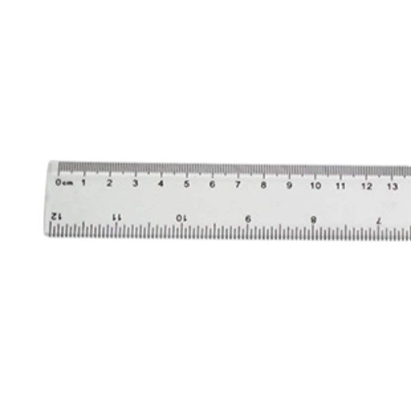 투명 플라스틱자 30cm