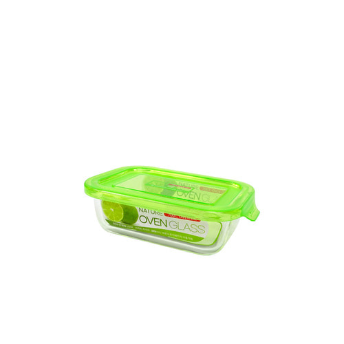 뉴오븐글라스 스마트 직사각 370ml 오븐용기 밀폐용기 내열유리 전자레인지