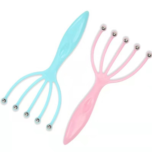 시원한 미니 휴대용 머리 지압 케이 관리 마사지기