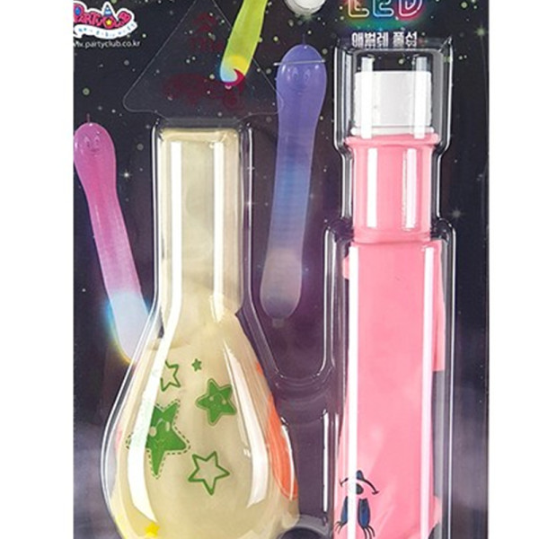 (PC) LED오토락 애벌레풍선