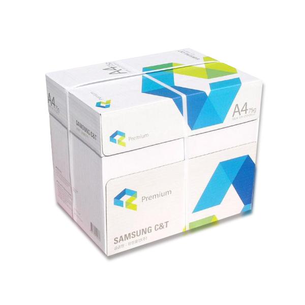 복사용지A4(프리미엄 75g 500매x5권 BOX 삼성)