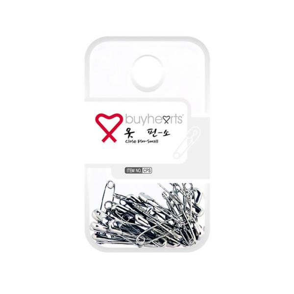 바이하츠 옷핀 소(소 28mm 36개입)
