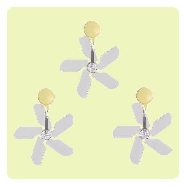 무동력 바람막이 에어컨 벽걸이형 써큘 흡착 순환팬