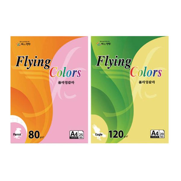 플라잉컬러500 (NO10)(A4 80g 연못색 500매 팩)