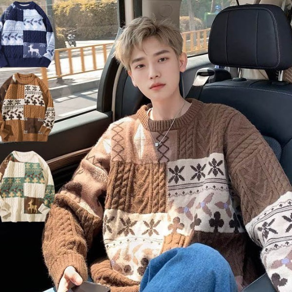 부드러운 니트 소재 편안한 착용감 다양한 색상으로 취향에 따라 선택 가능 오버핏 겨울