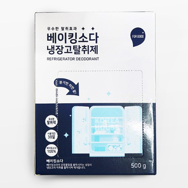 베이킹소다 냉장고 탈취제 500g