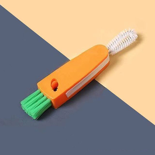당근 세척 솔 텀블러 컵 뚜껑 틈새 브러쉬