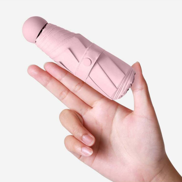 접이식 휴대용 가벼운 양산 핸드백 암막 캡슐우산 5단