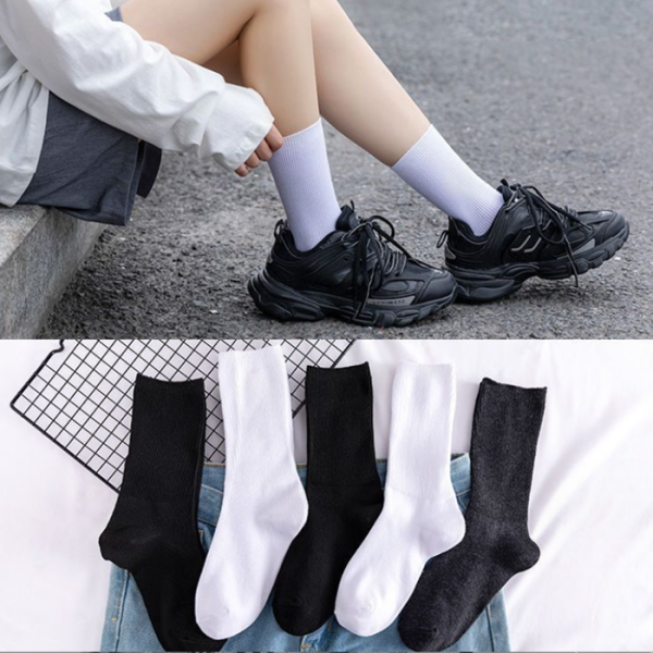 기본 베이직 학생양말 흰양말 검정양말