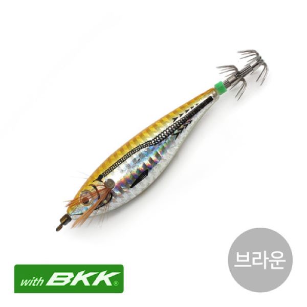 쭈꾸미 갑오징어 문어 낚시용품 레이저 에기 브라운