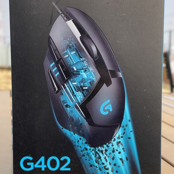 로지텍 G402 유선 게이밍 마우스 그래픽작업 블랙