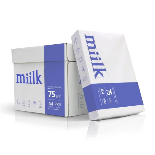 한국제지 밀크복사지 A4 75g 500매 210 297mm
