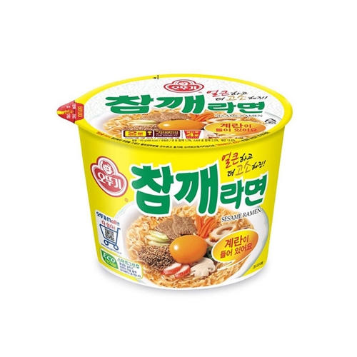 오뚜기 참깨라면 큰컵