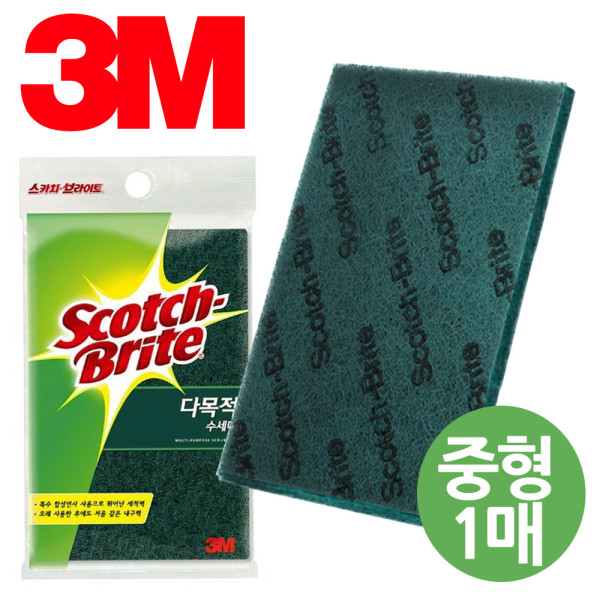 3M 0087 다목적수세미 주발필수 중형1개