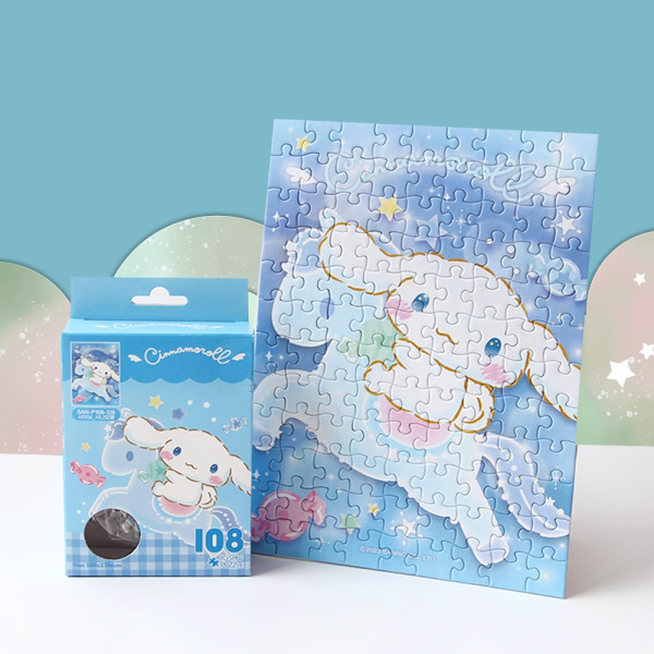 산리오 시나모롤 캐릭터 직소 퍼즐 108피스 KC인증 어린이날 생일 선물 아동 어린이