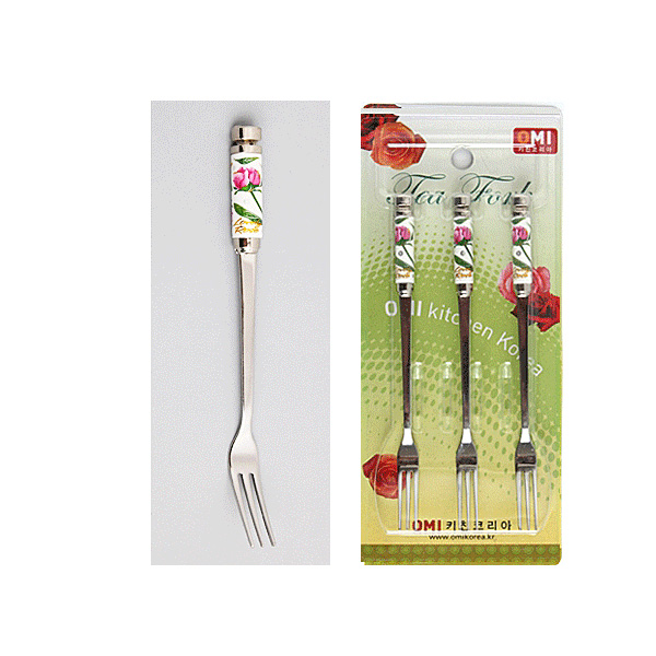사각콤비티포크 3P(장미)