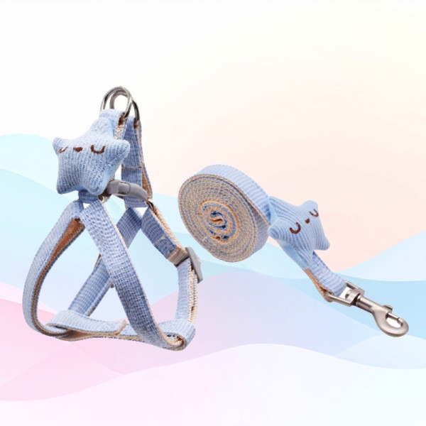 강아지 산책줄 목줄 리드줄 안전한 튼튼한 블루 핑크