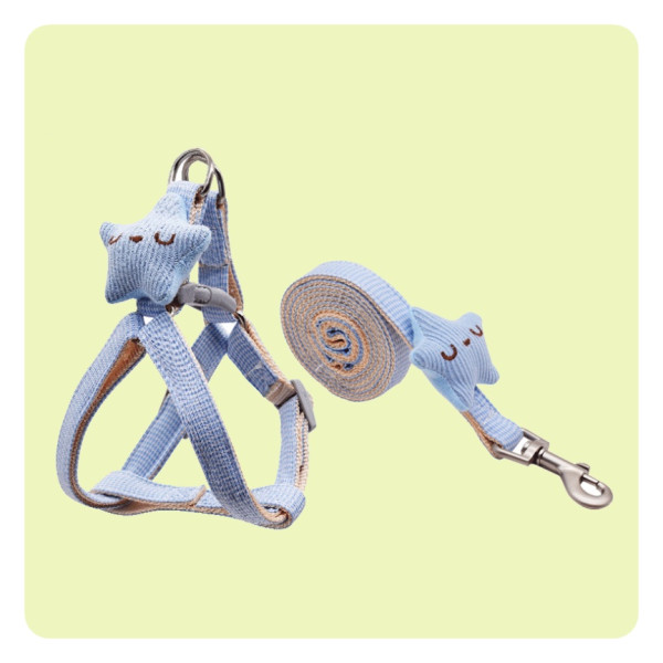 강아지 일체형 핸즈프리 산책줄 리드줄 애견 개줄
