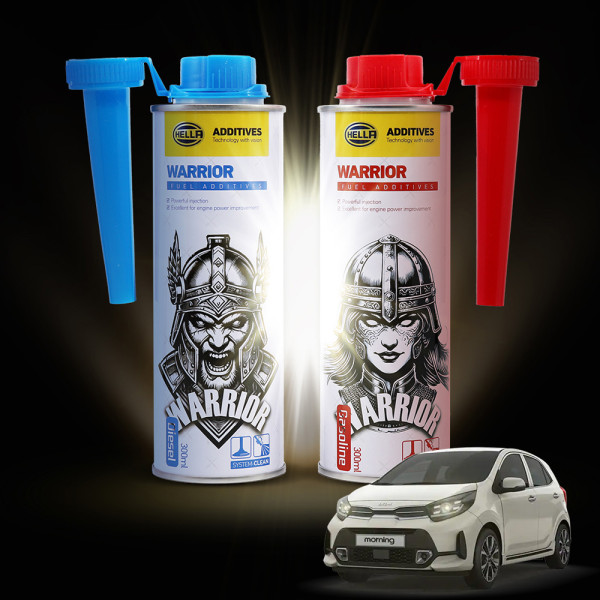 올뉴모닝 가솔린,디젤 프리미엄 연비향상 헬라 워리어 연료첨가제 300ML