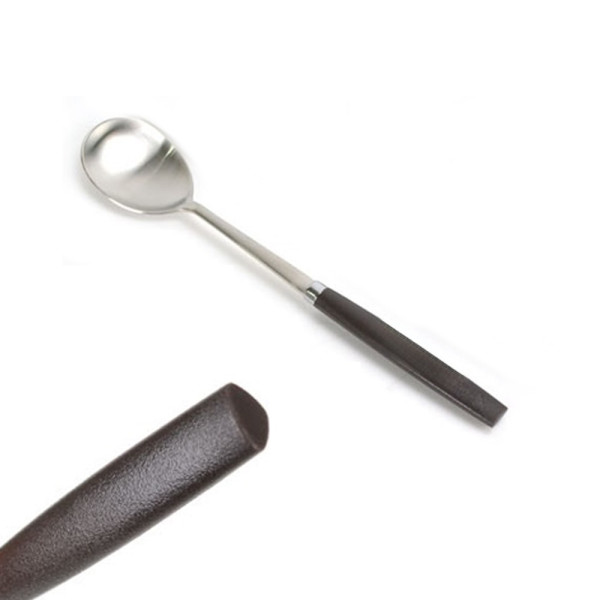 업소용 무광 삼각 진공 숟가락