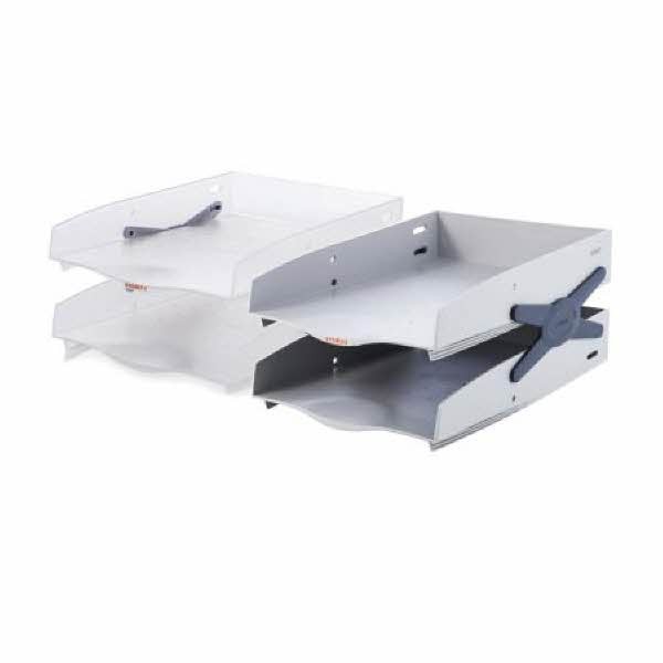 SYSMAX 네오트레이2단 22136(263Wx335Dx149Hmm 투명)