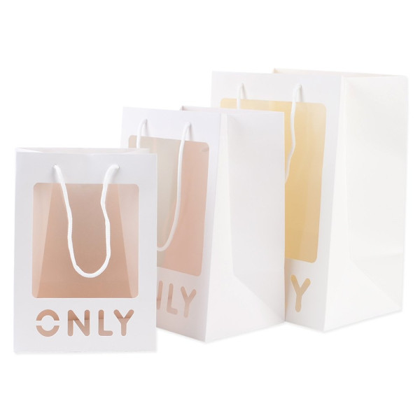 ONLY 투명창 쇼핑백 1P