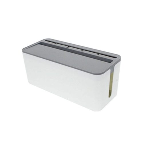 파워존 멀티탭 케이블박스 CP 8135GR WT 중 그레이 화이트 320 130 130