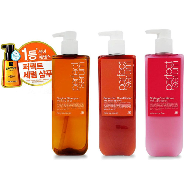 미쟝센 헤어케어 세럼 샴푸 680ml 찰랑거리는머릿결