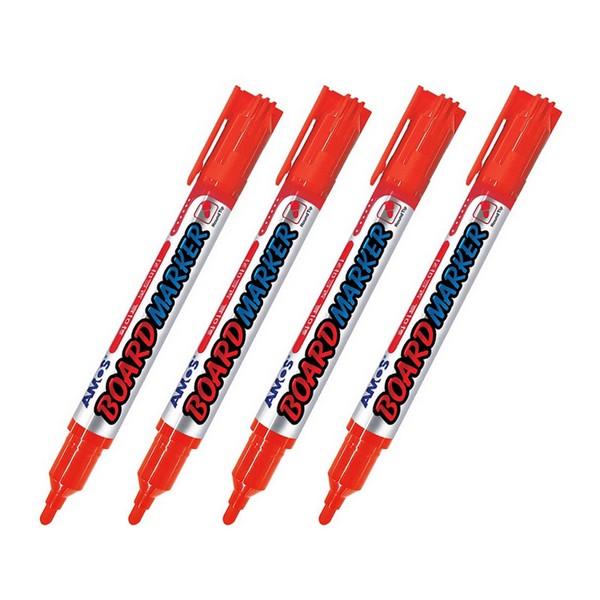 아모스 보드마카 적 (12EA)(0.5mm-1.0mm 적색 12EA)