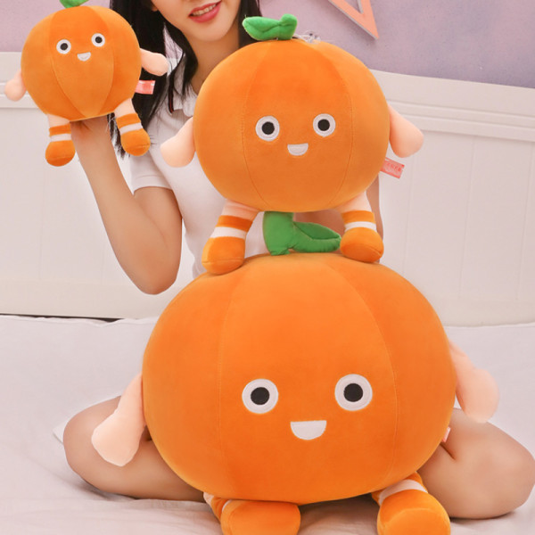 느낌상점 귀여운 제주 감귤 쿠션 40cm 인형 모찌 인형 탱자 탱귤 애착