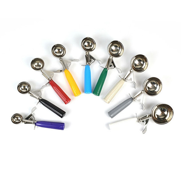업소용 젤라또 과일 스쿱 아이스크림 스푼 24호-레드38g