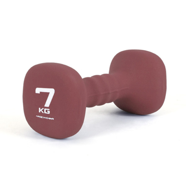 아이워너 네오프렌 사각 아령 버건디 7kg