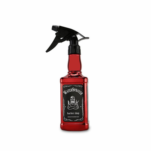전문가용 미용실 바버샵 분무기 레드 500ml