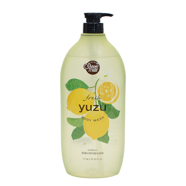 샤워메이트 유자 바디워시 1200g