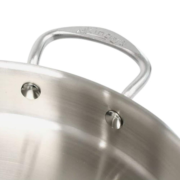 인덕션겸용 원형 스텐 통삼중 닭갈비팬 볶음팬 28cm